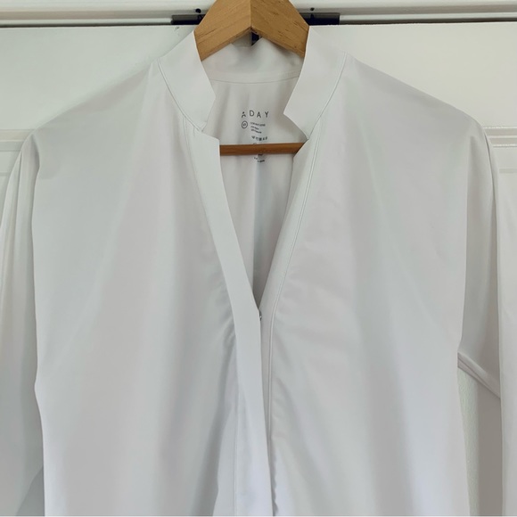 This is A DAY Dress Something Borrowed Shirt Dress Long Sleeve Button Down XS - Picture 4 of 9